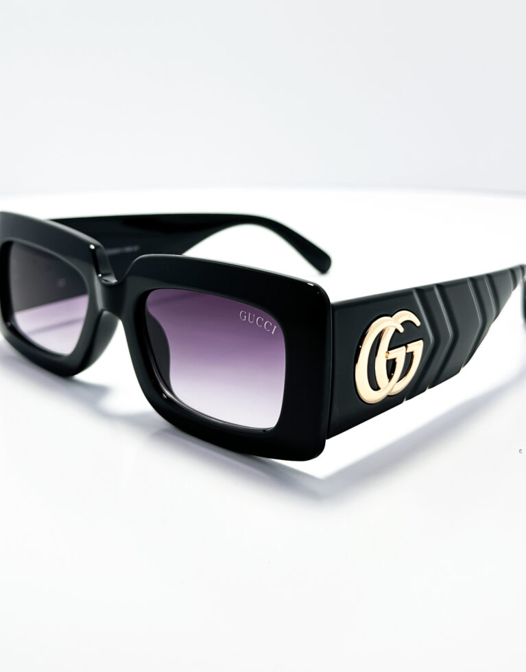 Women Thick Rectangle - Gucci - Black