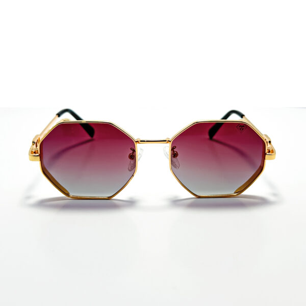 Hexagon Shape Heavy Sunglasses