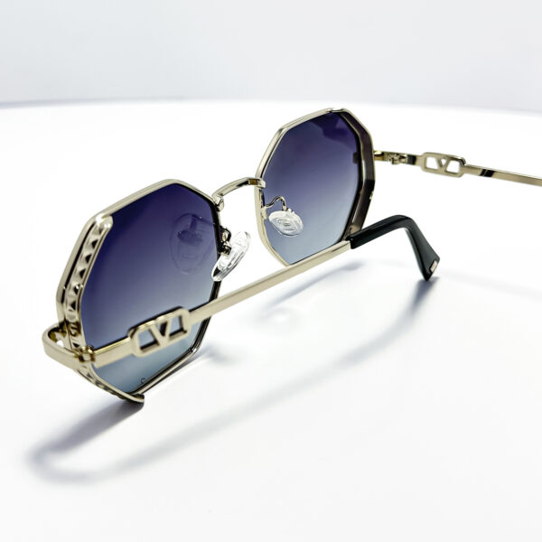 Hexagon Shape Heavy Sunglasses
