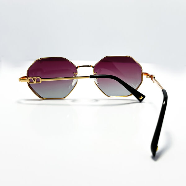 Hexagon Shape Heavy Sunglasses
