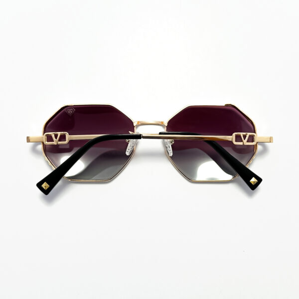 Hexagon Shape Heavy Sunglasses